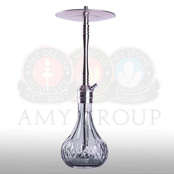 Amy Deluxe Xpress Fame Hookah Silver