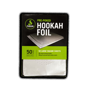 FUMARI PRE-POKED HOOKAH FOIL