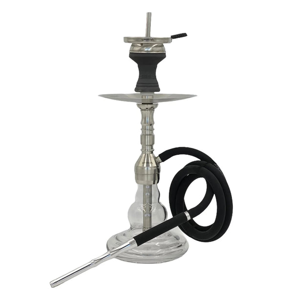 Mob Smokah Gamma Stainless Steel Hookah silver